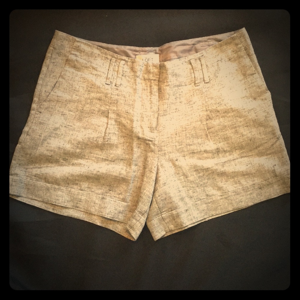 Ann Taylor Loft Dressy Grey Shorts